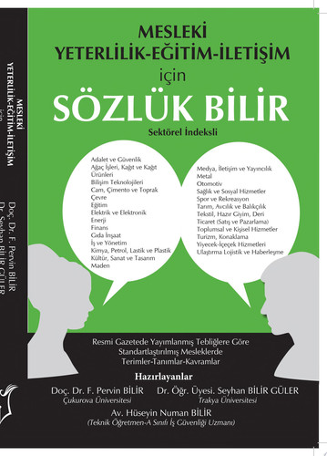 Mesleki Yeterlilik-Eğitim-İletişim İçin Sözlük Bilir