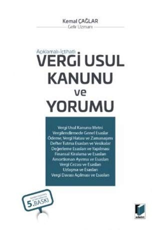 Vergi Usul Kanunu ve Yorumu