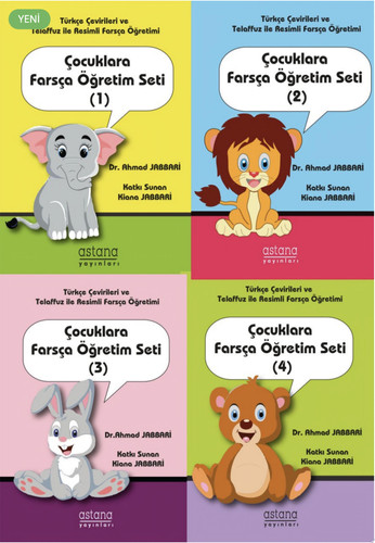 Çocuklara Farsça Öğretim Seti (4 kitap)