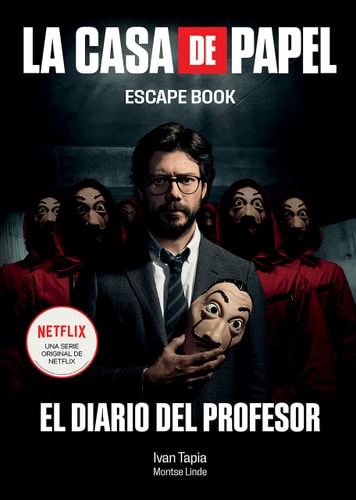 La Casa de Papel. Escape Book El Diario Del Profesor