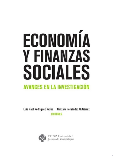 Economía y finanzas sociales Avances en la investigación