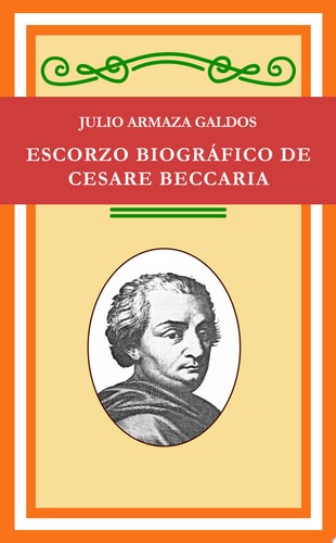 Escorzo Biográfico de Cesare Beccaria