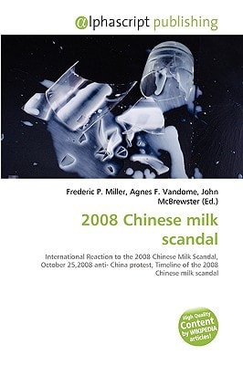 2008 Chinese Milk Scandal