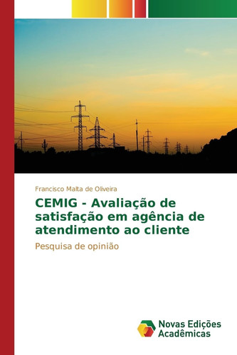 CEMIG - Avaliação de satisfação em agência de atendimento ao cliente: Pesquisa de opinião (Portuguese Edition)