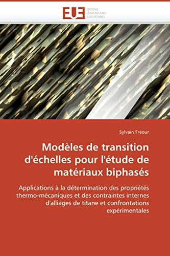 Modèles de Transition d'Échelles Pour l'Étude de Matériaux Biphasés