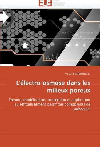 L'Electro-Osmose Dans Les Milieux Poreux