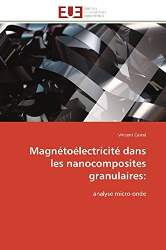 Magnétoélectricité Dans Les Nanocomposites Granulaires