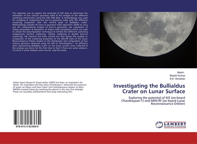 Investigating the Bullialdus Crater on Lunar Surface: Exploring the potential of M3 (on-board Chandrayaan-1) and MINI-RF (on board Lunar Reconnaissance Orbiter)