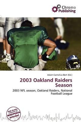 2003 Oakland Raiders Season