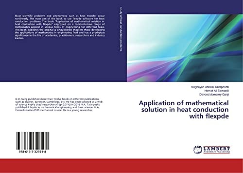 Application of mathematical solution in heat conduction with flexpde