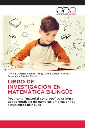 Libro de Investigación En Matemática Bilingüe (Spanish Edition)