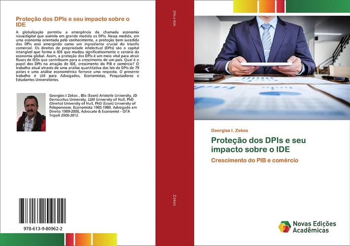 Proteção dos DPIs e seu impacto sobre o IDE: Crescimento do PIB e comércio (Portuguese Edition)