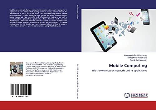 Mobile Computing: Tele Communication Networks and its applications