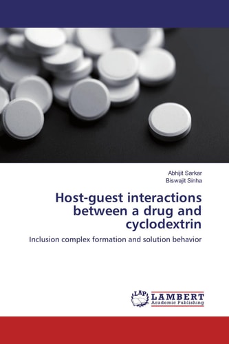Host-guest interactions between a drug and cyclodextrin: Inclusion complex formation and solution behavior