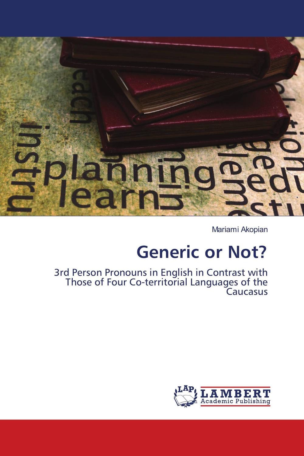 Generic or Not?