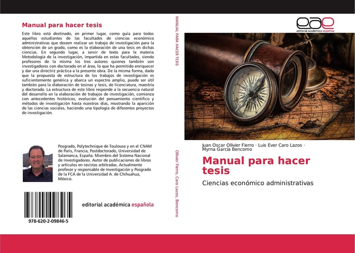 Manual para hacer tesis: Ciencias económico administrativas (Spanish Edition)
