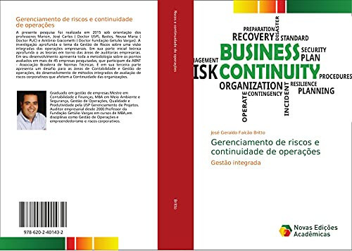 Gerenciamento de riscos e continuidade de operações: Gestão integrada (Portuguese Edition)