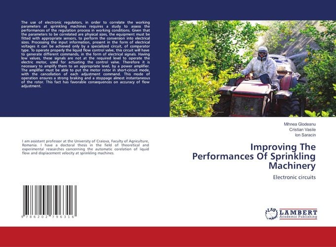 Improving The Performances Of Sprinkling Machinery: Electronic circuits