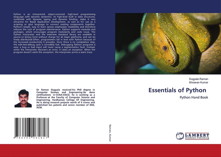 Essentials of Python: Python Handbook
