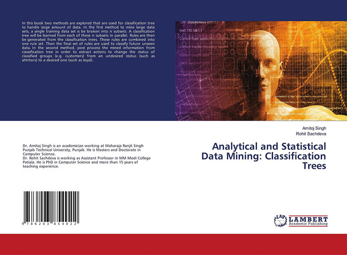 Analytical and Statistical Data Mining: Classification Trees