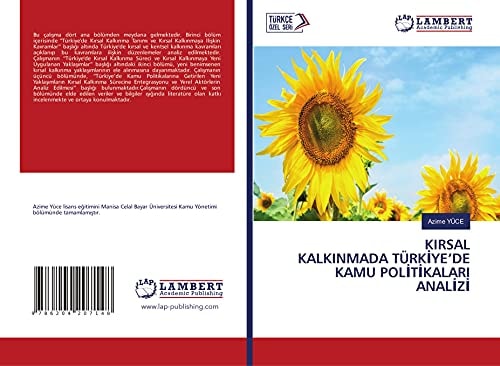 KIRSAL KALKINMADA TÜRKİYE’DE KAMU POLİTİKALARI ANALİZİ (Turkish Edition)