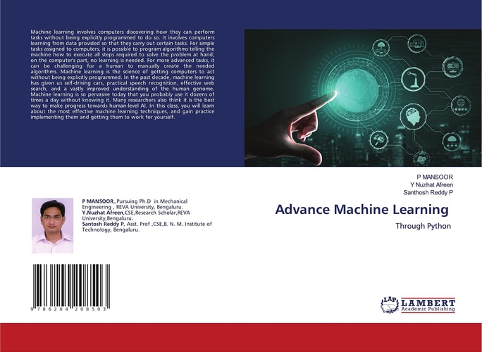 Advance Machine Learning: Through Python