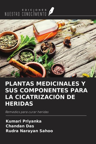 PLANTAS MEDICINALES Y SUS COMPONENTES PARA LA CICATRIZACIÓN DE HERIDAS: Remedios para curar heridas (Spanish Edition)