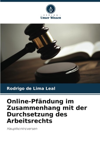 Online-Pfändung im Zusammenhang mit der Durchsetzung des Arbeitsrechts: Hauptkontroversen (German Edition)