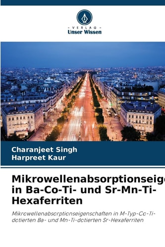 Mikrowellenabsorptionseigenschaften in Ba-Co-Ti- und Sr-Mn-Ti-Hexaferriten