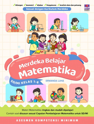 Merdeka Belajar Matematika untuk SD/MI Kelas 1-6