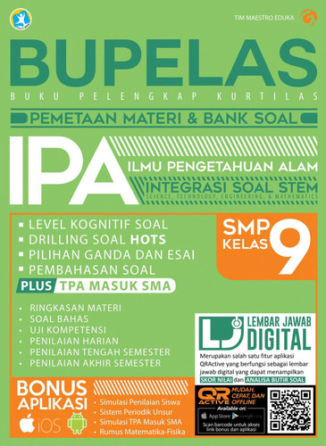 BUPELAS Pemetaan Materi & Bank Soal IPA SMP Kelas 9 - Bupelas dan Bank Soal IPA SMP kelas 9