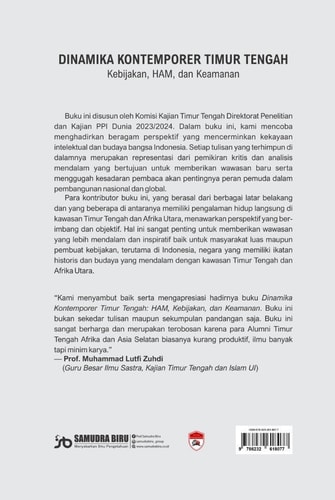 DINAMIKA KONTEMPORER TIMUR TENGAH: Kebijakan, HAM,dan Keamanan