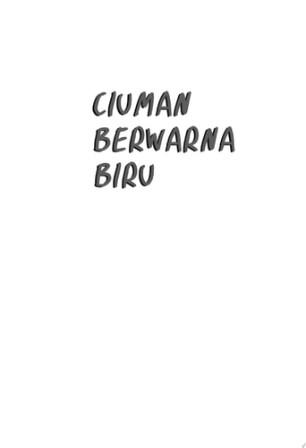 Ciuman Berwarna Biru