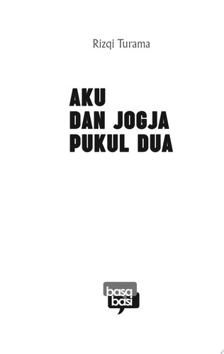 Aku dan Jogja Pukul Dua