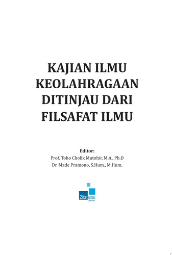 Kajian Ilmu Keolahragaan Ditinjau Dari Filsafat Ilmu