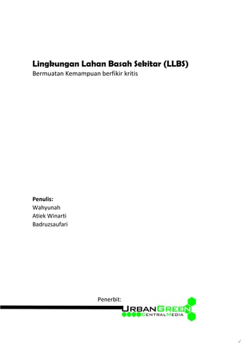 Lingkungan Lahan Basah Sekitar (LLBS) Bermuatan Kemampuan Berfikir Kritis