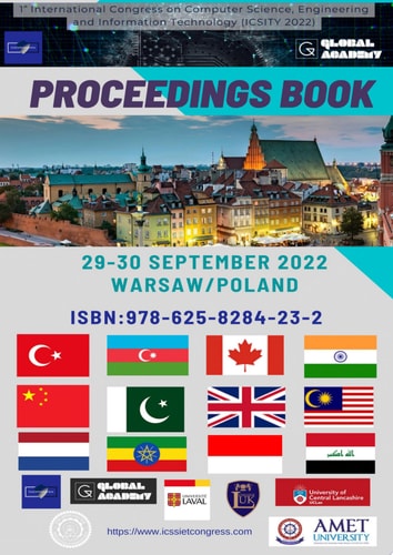ICSSIET CONGRESS 1st International Computer Science, Engineering and Information Technology Congress (ICSITY 2022) PROCEEDINGS BOOK