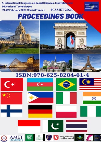 4. International Congress on Social Sciences, Innovation and Educational Technologies Proceedings (4.ICSSIET 2023)