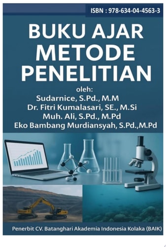 Buku Ajar Metode Penelitian