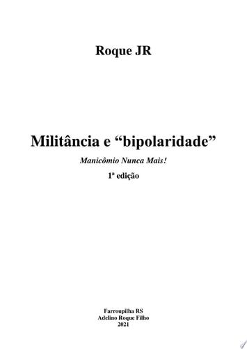 Militância E bipolaridade
