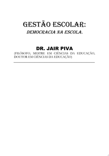 Gestão Escolar