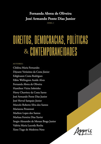 Direitos, Democracias, Políticas e Contemporaneidades