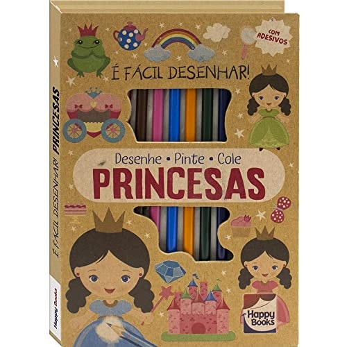 livro e facil desenhar princesas