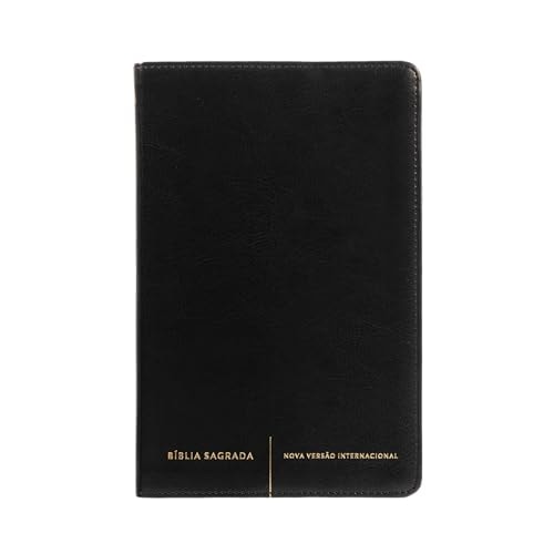 Biblia Sagrada Slim NVI Luxo Capa Preta (Em Portugues do Brasil)