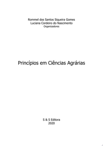 Princípios Em Ciências Agrárias
