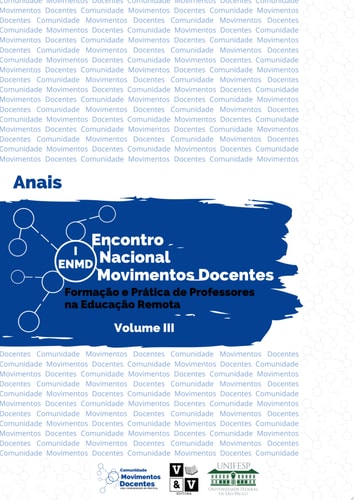 Anais do I Encontro Nacional Movimentos Docentes Volume III