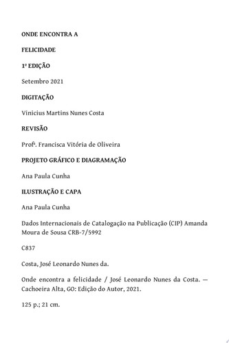 Onde encontra a felicidade