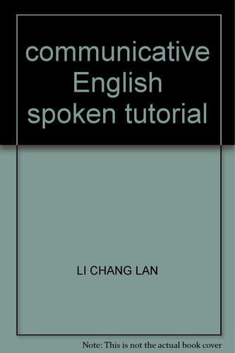 communicative English spoken tutorial