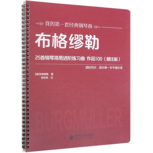 Twenty-Five Easy and Progressive Studies for the Piano (Chinese Edition)