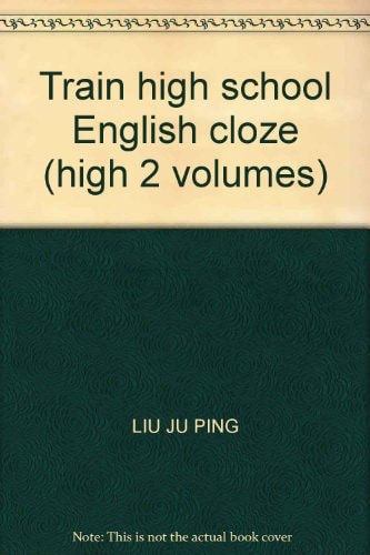 Train high school English cloze (high 2 volumes)